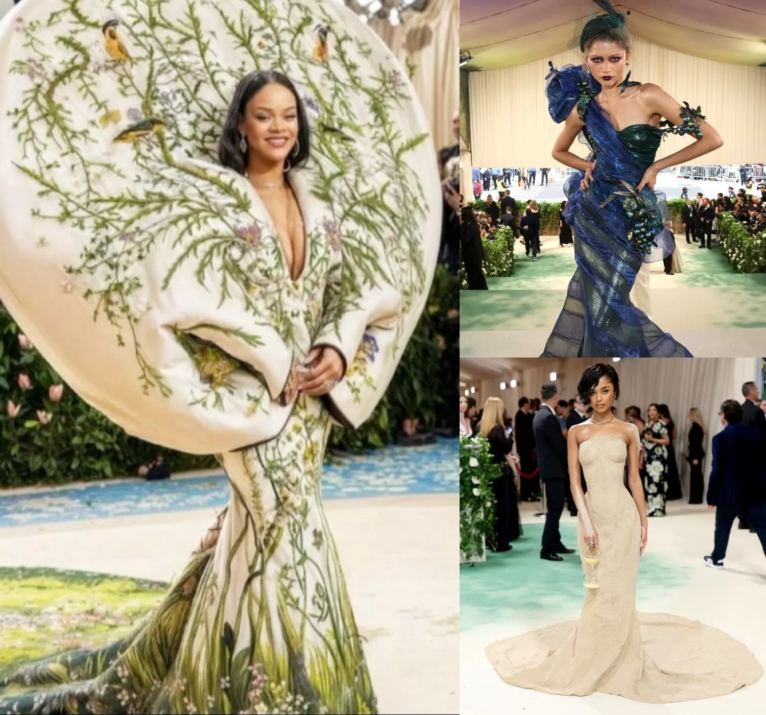 Cover Image for Tyla or Zendaya Win the Met Gala Red Carpet. The answer not convincing because Rihanna didn’t attend this time