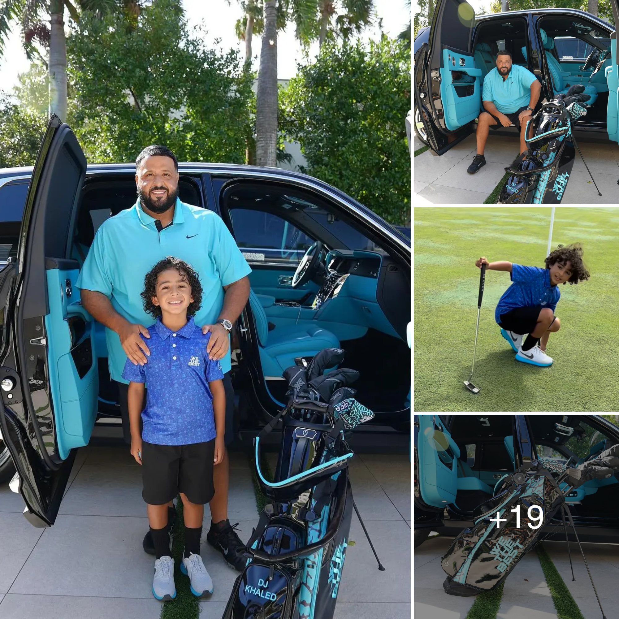 Cover Image for DJ Khaled’s son Asahd was sent on luxury golf trips by his father when he was just 7 years old